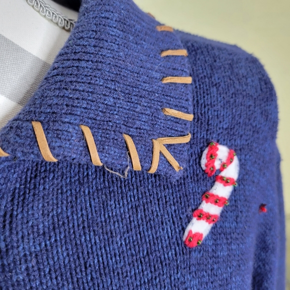 Tiara International Christmas Collection 2004 Reindeer Sweater Size M - Picture 7 of 10